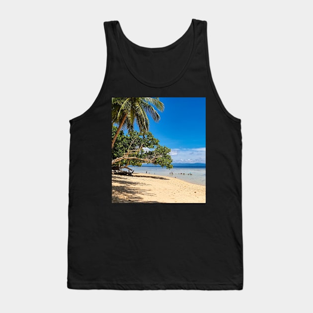 Panaraga Beach, Barobo, Surigao del Sur, Mindanao, Philippines Tank Top by Upbeat Traveler